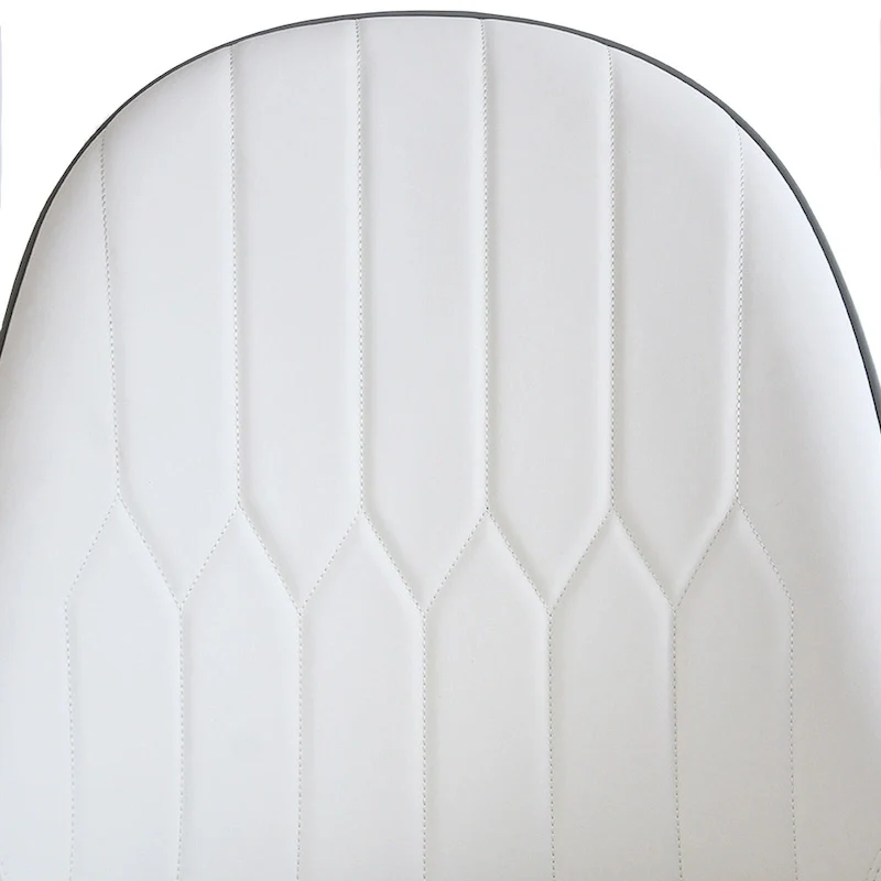 Set of 2 Modern Upholstered PU Leather Dining Chair