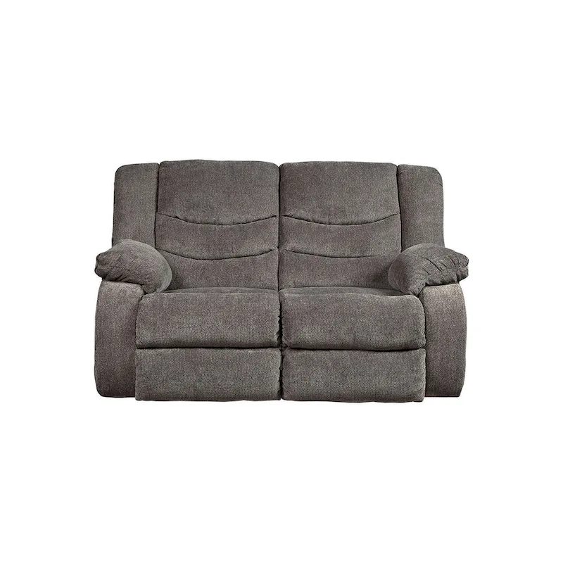 Tulen Gray Reclining Loveseat