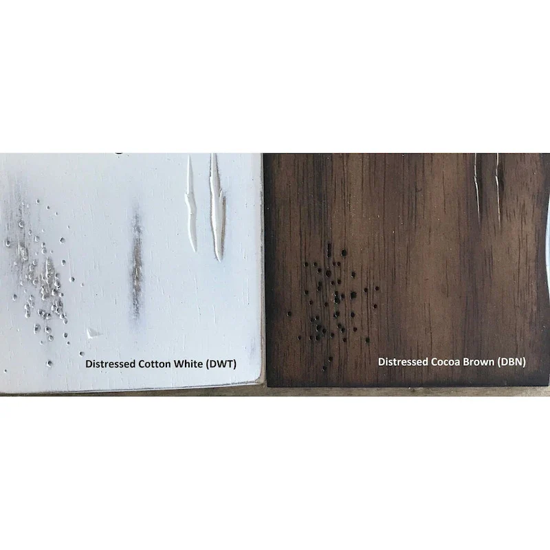 Double Transitional Base Dining Table - N/A