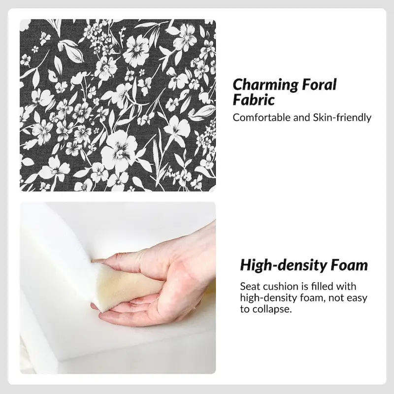 Falk Transitional Upholstered Slipper Chair with Slipcover and Solid Wood Legs Set of 2 by HULALA HOME