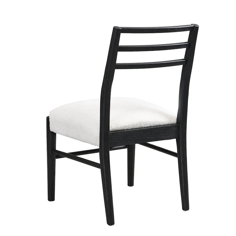 Fescue Fabric and Rubberwood Upholstered Dining Chairs (Set of 2) by Christopher Knight Home