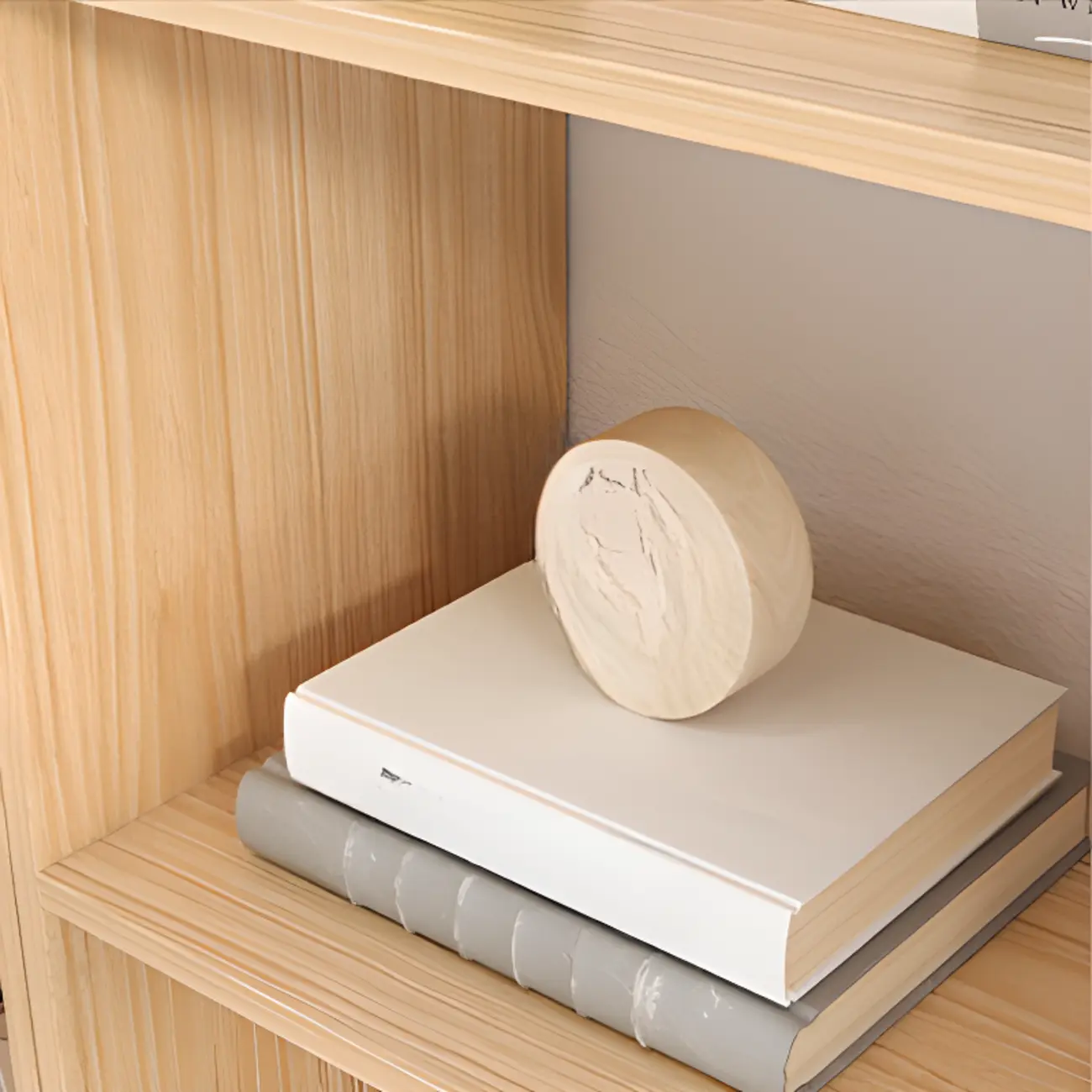 Modern Rectangular Bookshelf with Drawers