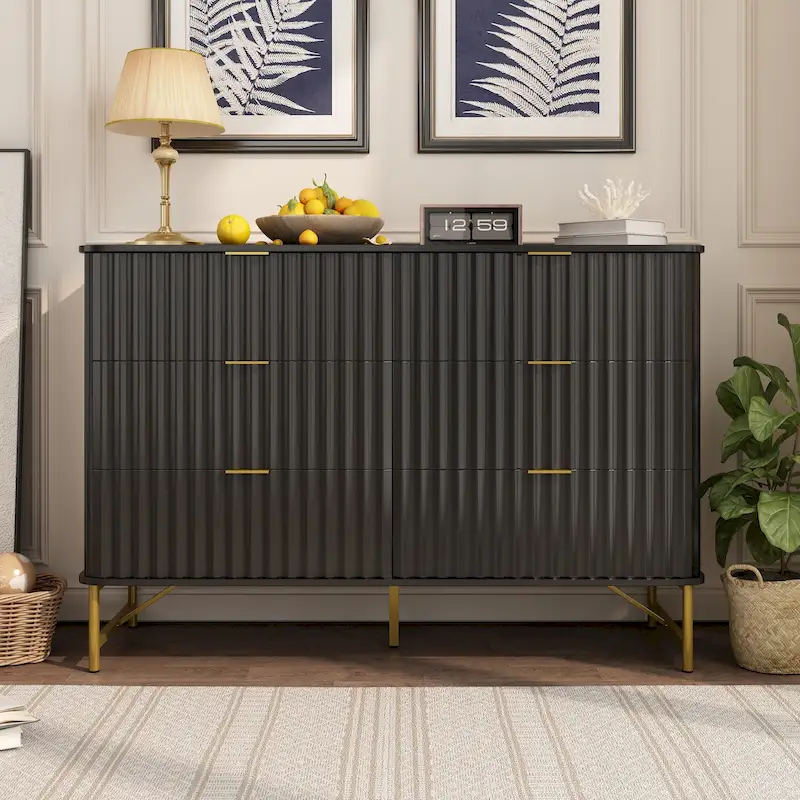 Clihome Modern MDF 6 - Drawer Accent Chest