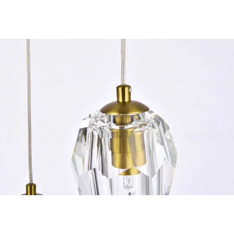 Ella 12-Inch 3-Lights Pendant - N/A