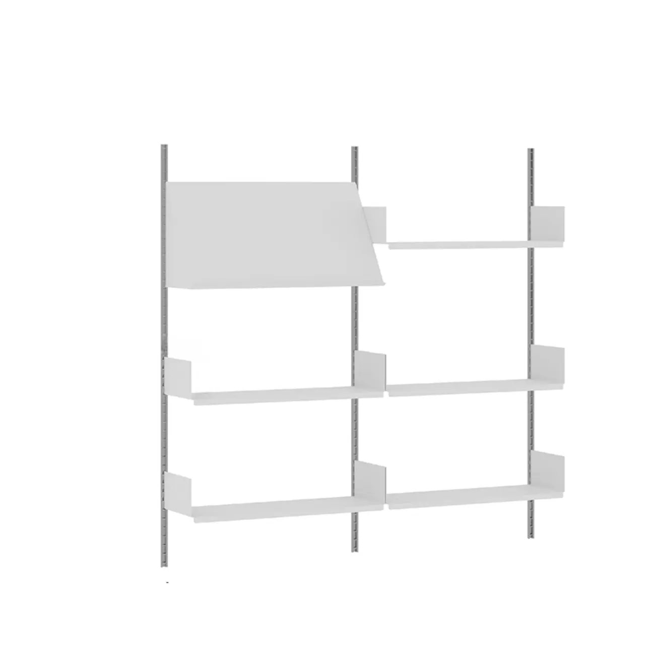 Functional Modern Wood Wall Unit Bookcase