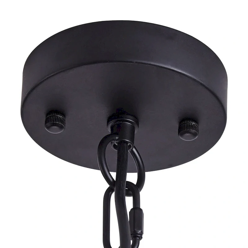 1-Light Bowl Metal Frame Pendant Lighting - 13.8 D4.3 W74.4 H(Adjustable)