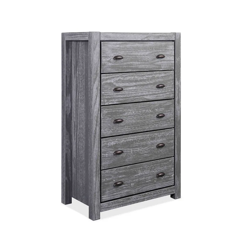 Montauk 5-drawer Solid Wood Chest