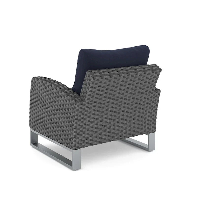 New Classic Furniture Fiji 4-Piece Patio Sofa Set with Sled Base