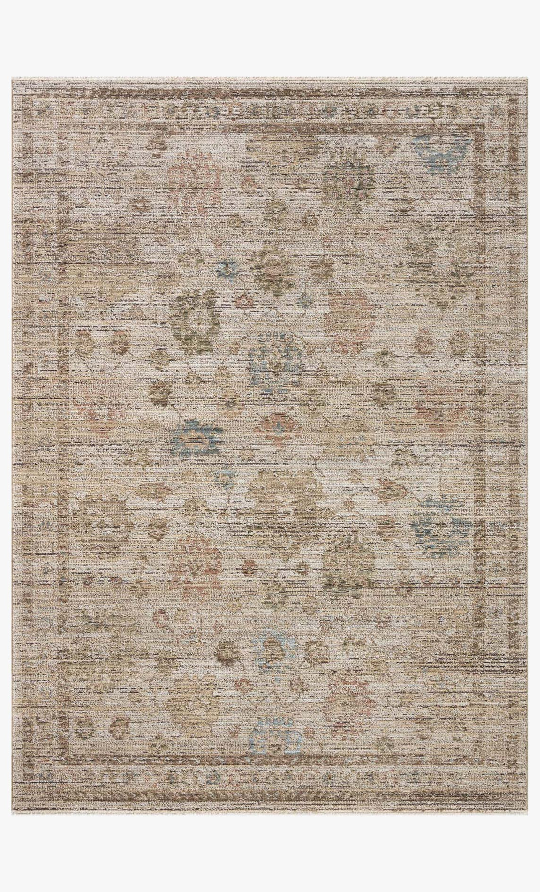 Priscilla Ivory / Multi Rug
