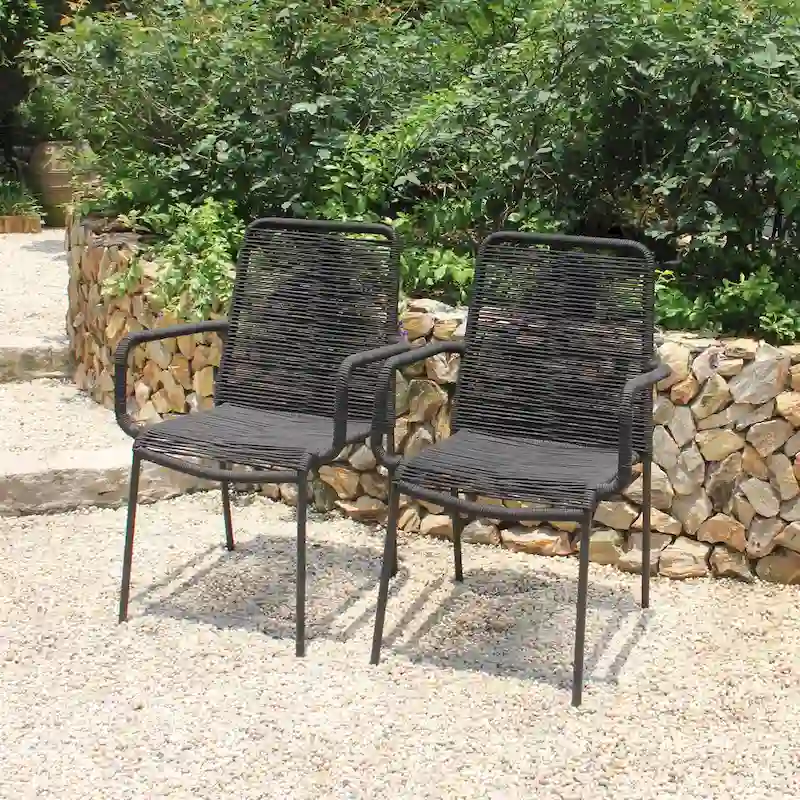Palaio Chair - Black (Set of 2)