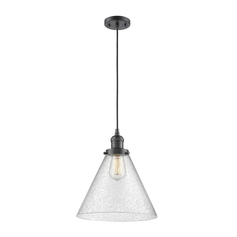 Innovations Lighting X-Large Cone Single Light 12  Wide Pendant