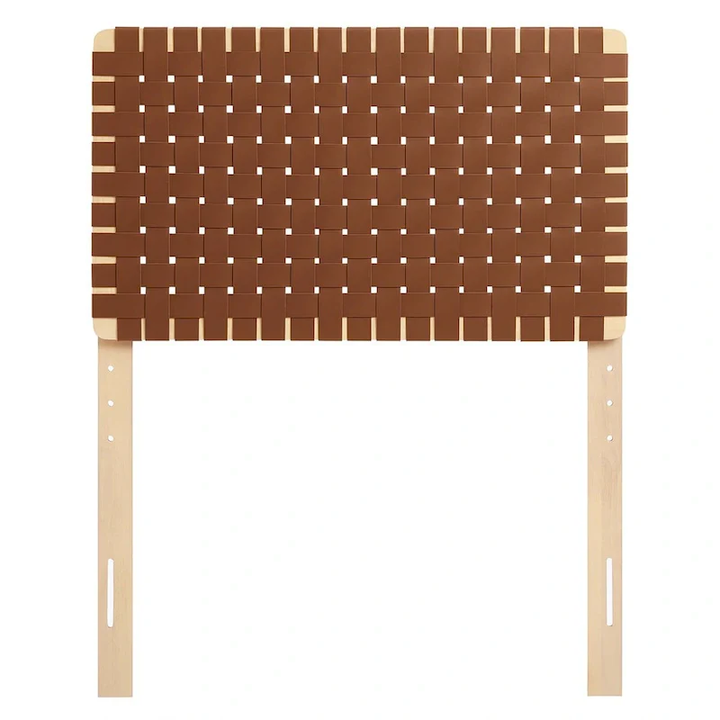 Sparta Twin/Full/Queen/King Vegan Leather Weave Headboard