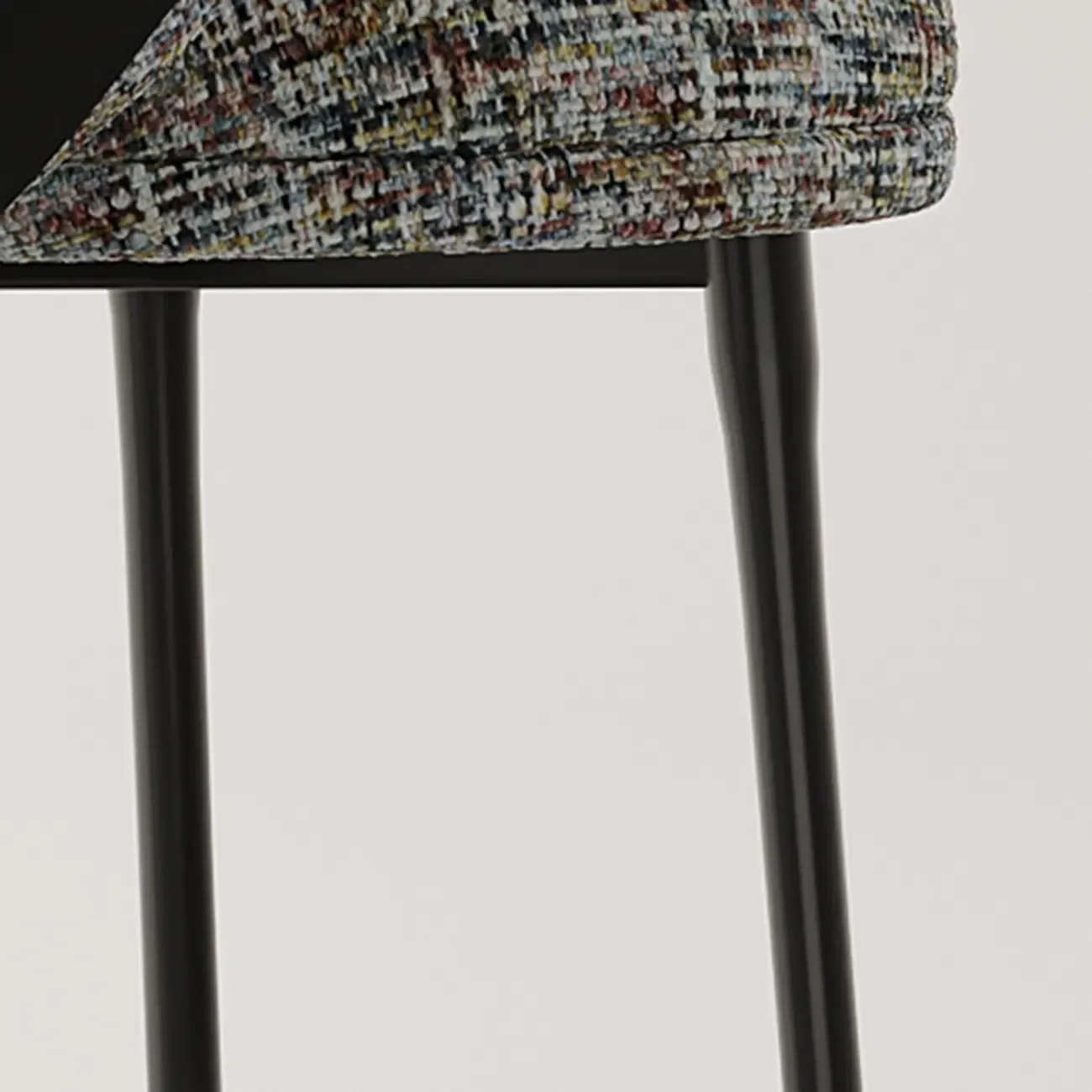 Modern Cotton-linen Upholstered Low Back Arm Chairs