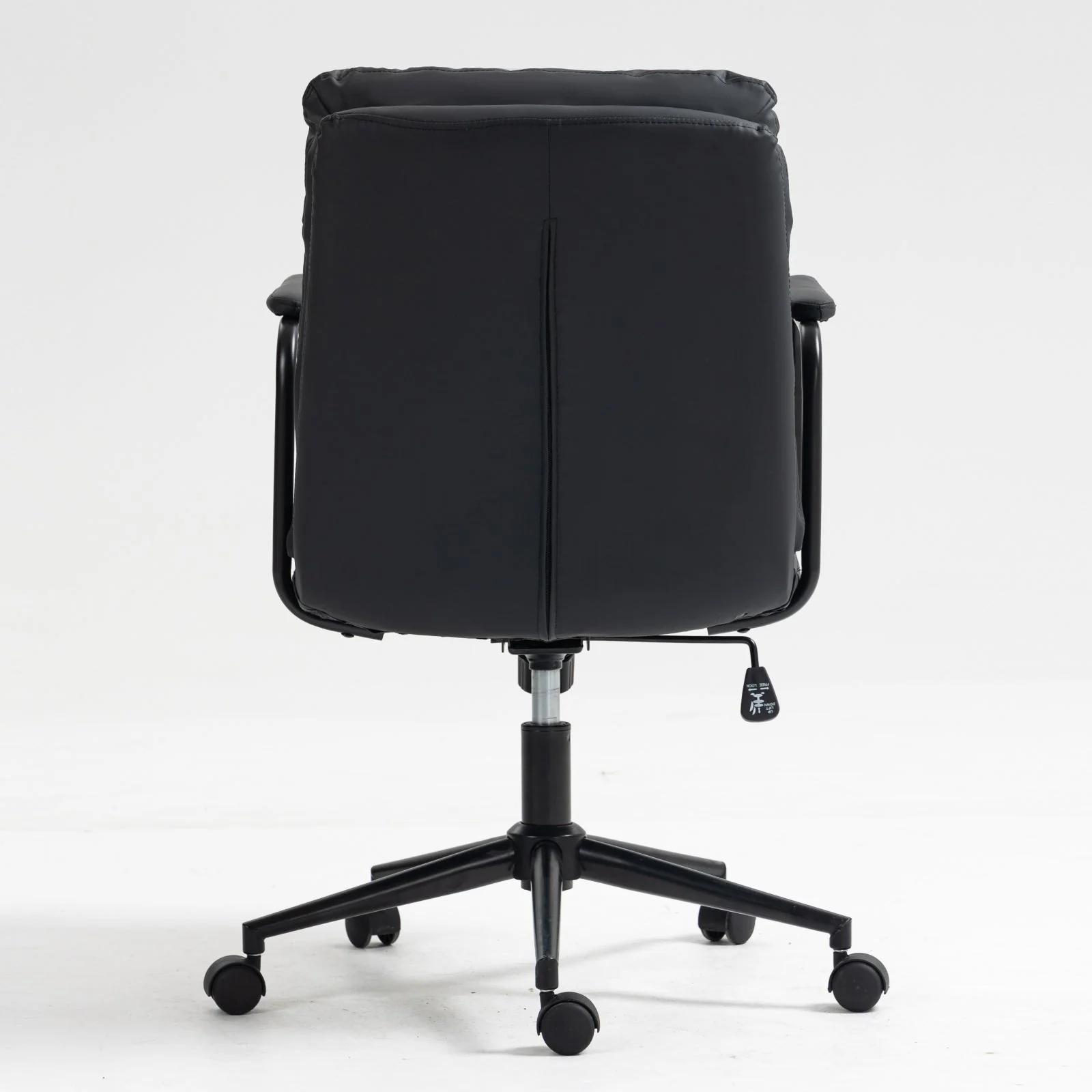 Walker Edison | Ergonomic Faux Leather Computer Rolling Swivel Chair