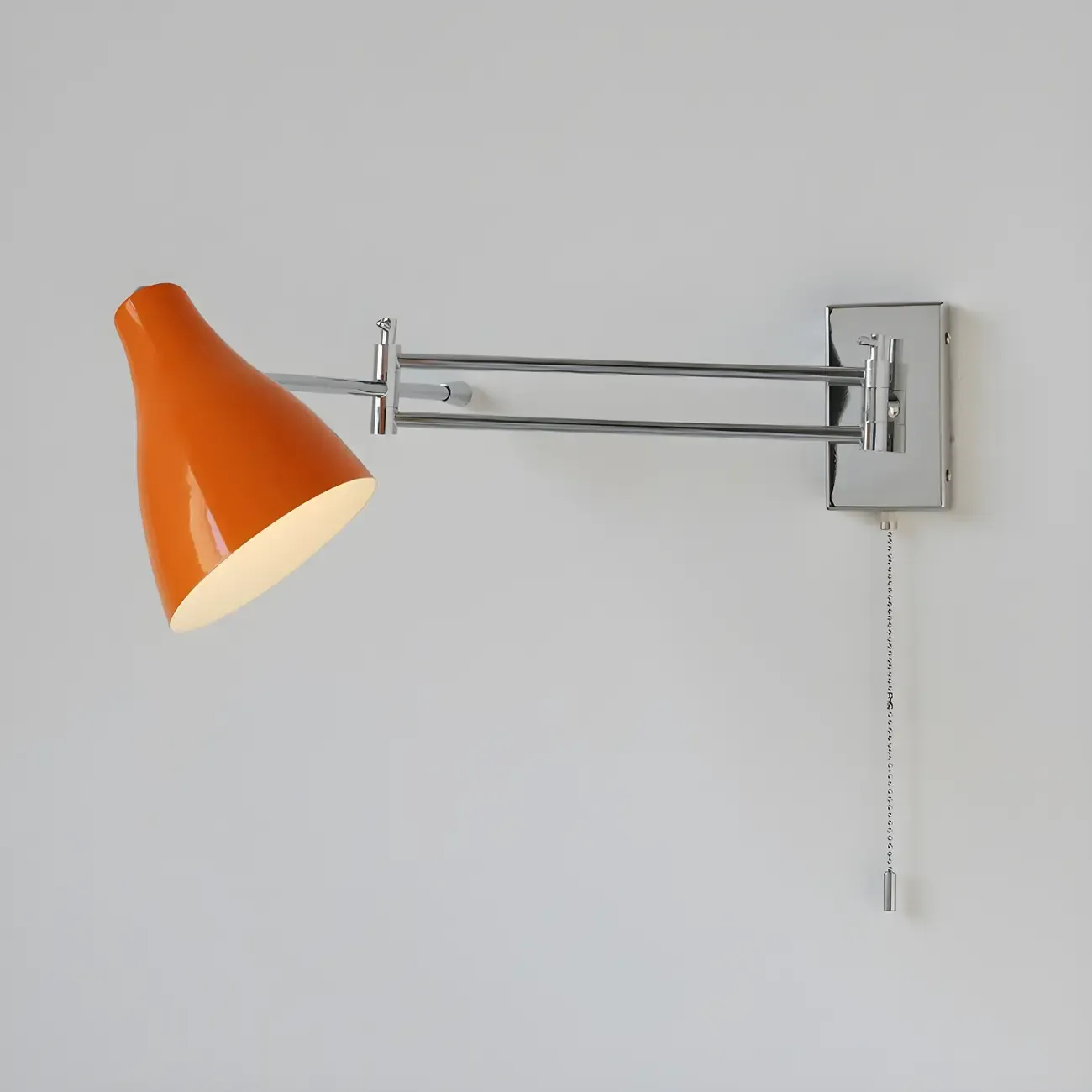 Modern Metal Clean-lined Swing Arm Wall Light