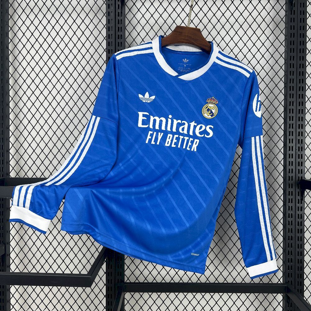 Maillot Real Madrid third manches longues 2025/26