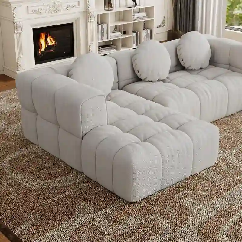 103 L-Shaped Modular Sofa, Free Combination (Left and Right Facing)