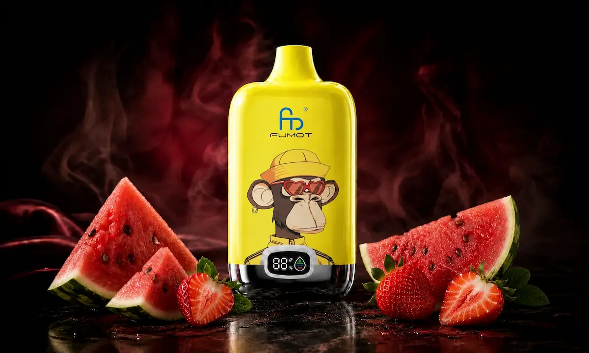 Fumot Digital Box 12000 Strawberry Watermelon