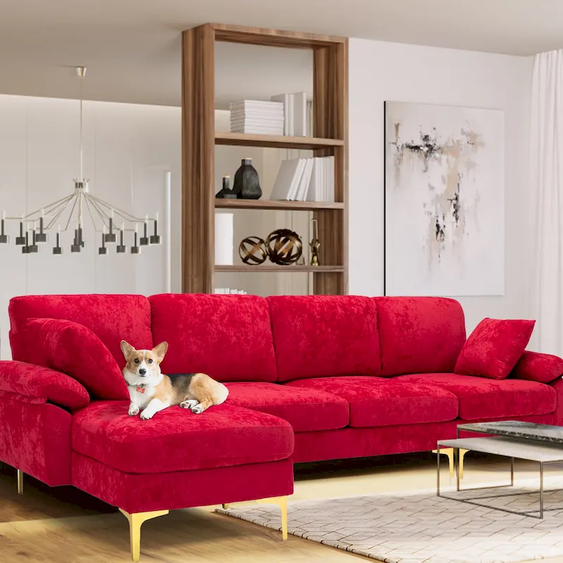 Kata 115 Sectional Sofa with Ottman