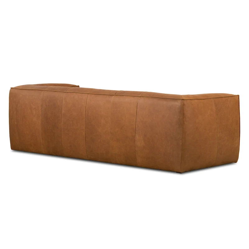 Poly & Bark Capa 92 Sofa - Full Grain Genuine Italian Leather