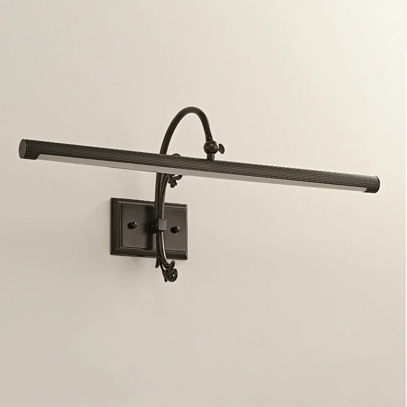 Arched Retro Copper LED Linear Wall Lamp