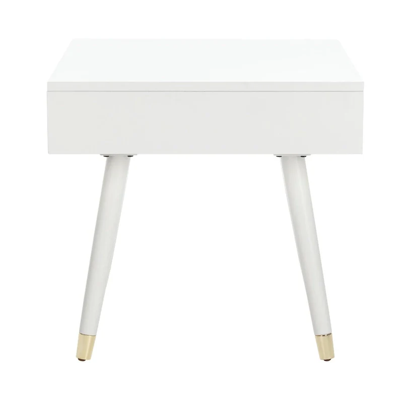 SAFAVIEH Sunny Mid-Century Gold Cap End Table - 24 x 24 x 22.3 - 24Wx24Dx22H