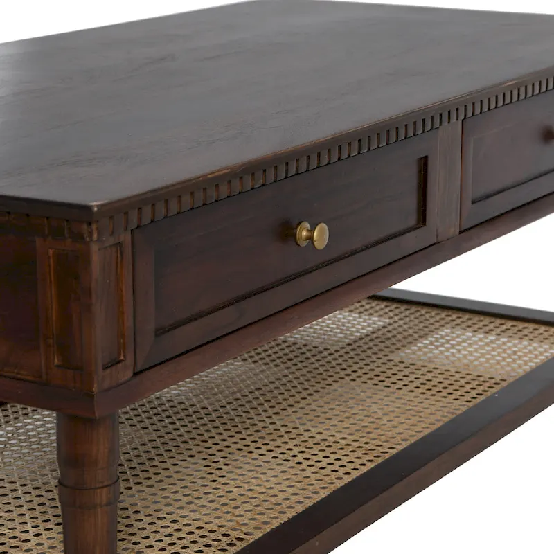 Acacia Wood Coffee Table