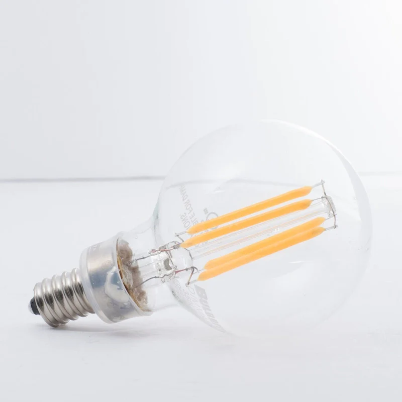 Bulbrite Multi Pack Dimmable G16 Candelabra (E12) LED Bulb