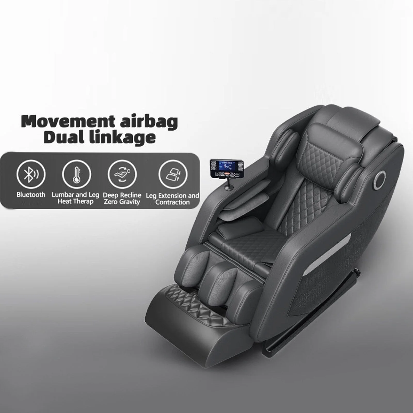 Zero Gravity Massage Recliner Chair with Full Body Massage, Heating, and Built-in Bluetooth Audio