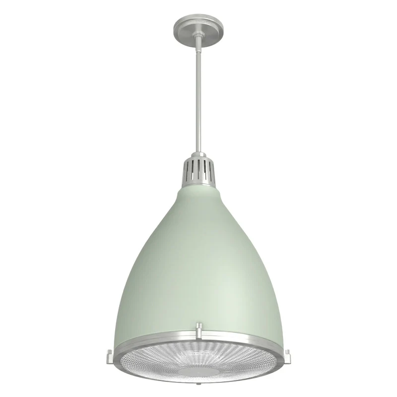 Hunter Bluff View Retro 16  3-Light Pendant - Kitchen Island, Dining Room, Entry - Mid-Century Modern, Industrial, Transitional