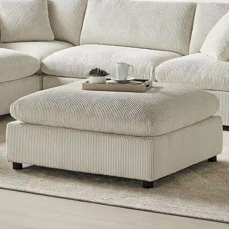 Cambrai 40 in. Square Ottoman by Greyson Living