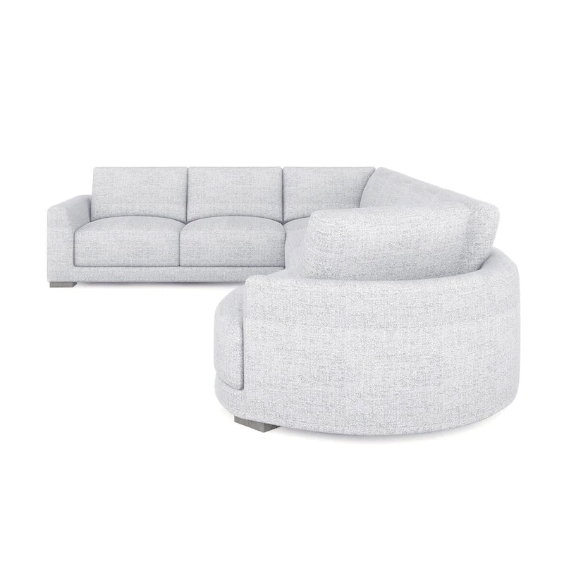 Laguna 165.5 L-Shape Modular Sectional Sofa with Chaise Lounge