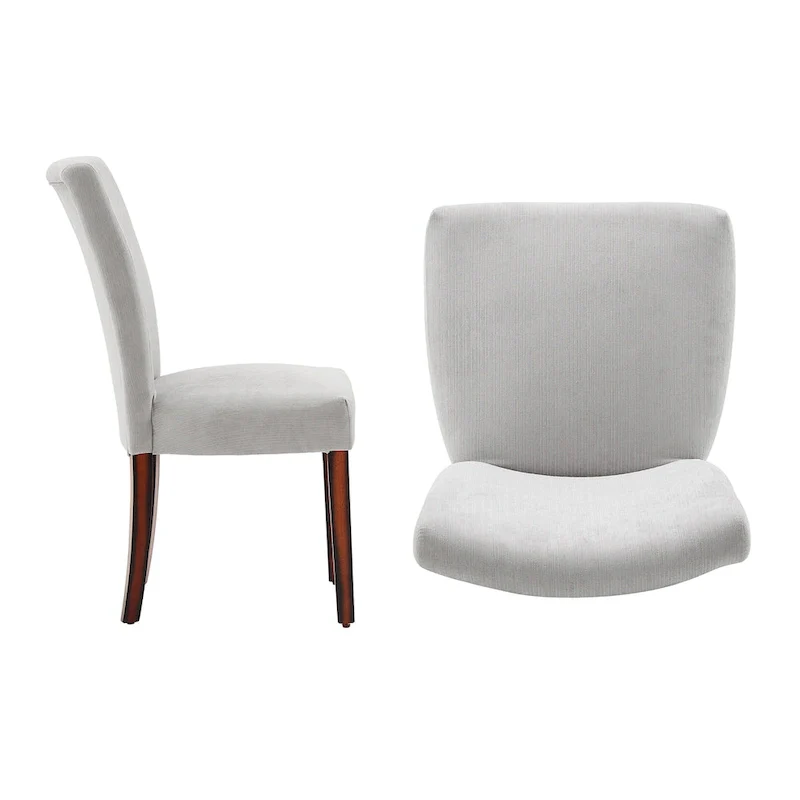 Dinant Chenille Parsons Dining Chairs (Set of 2) - Dining Chair