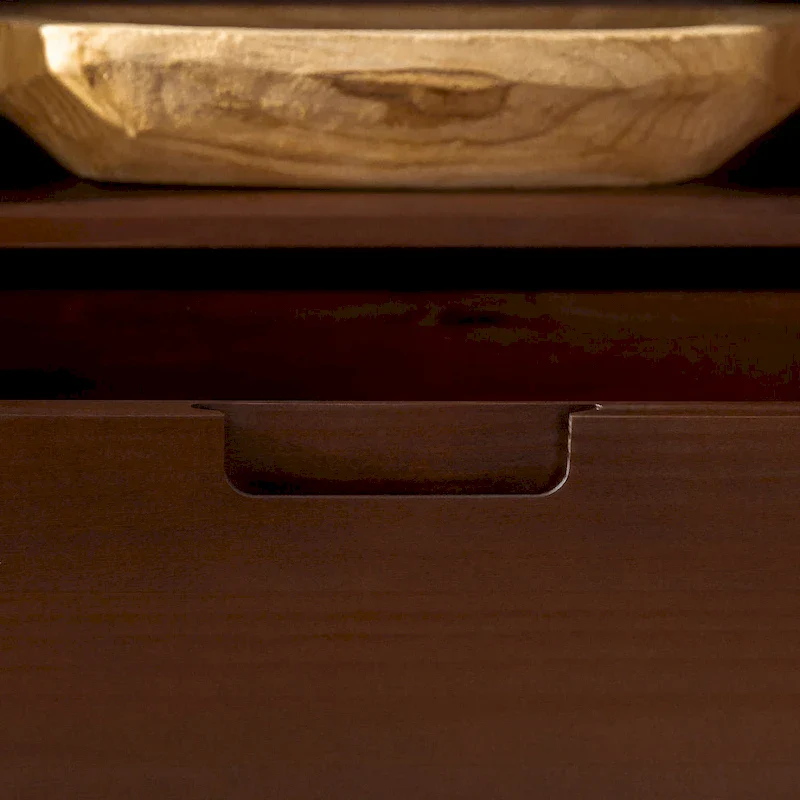 Middlebrook Alby 70-inch Mid-Century Solid Wood TV Stand