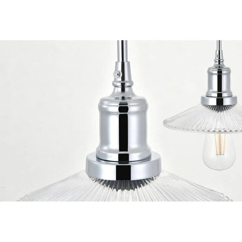 Waltz 3 light black Pendant