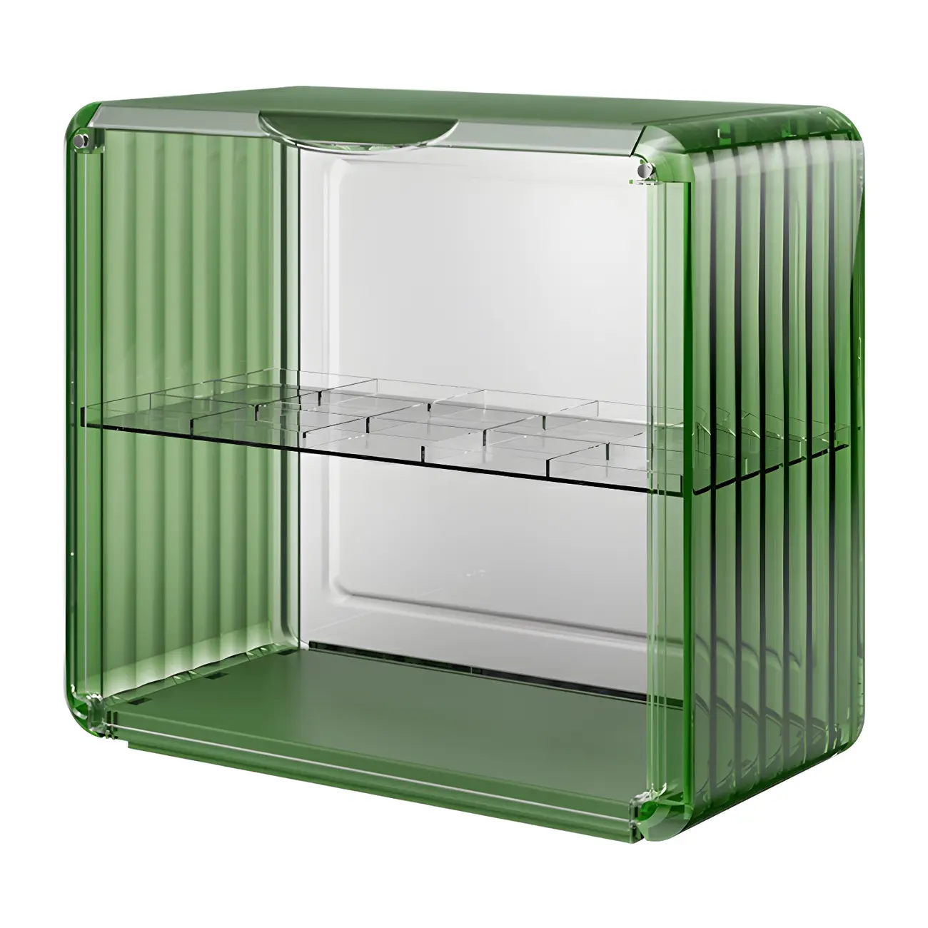 Living Room Stackable Clear Acrylic Display Cabinet
