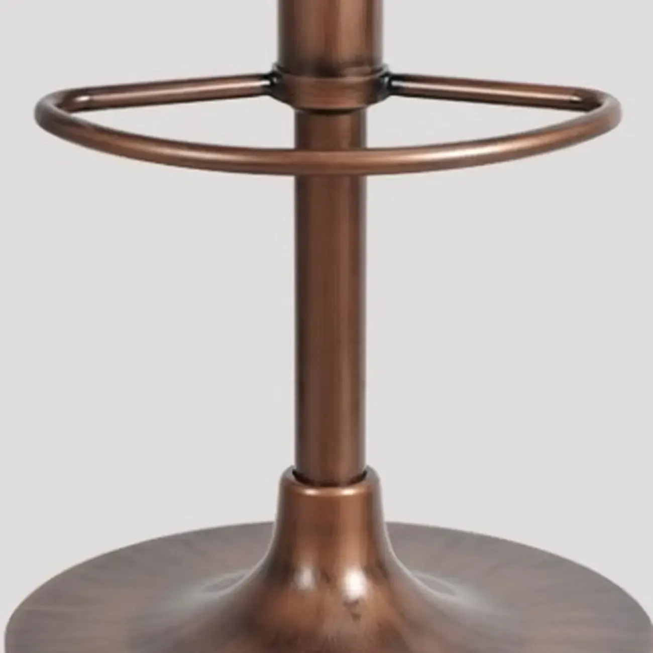 Adjustable Height Swivel Distressed Leather Bar Stools with Back