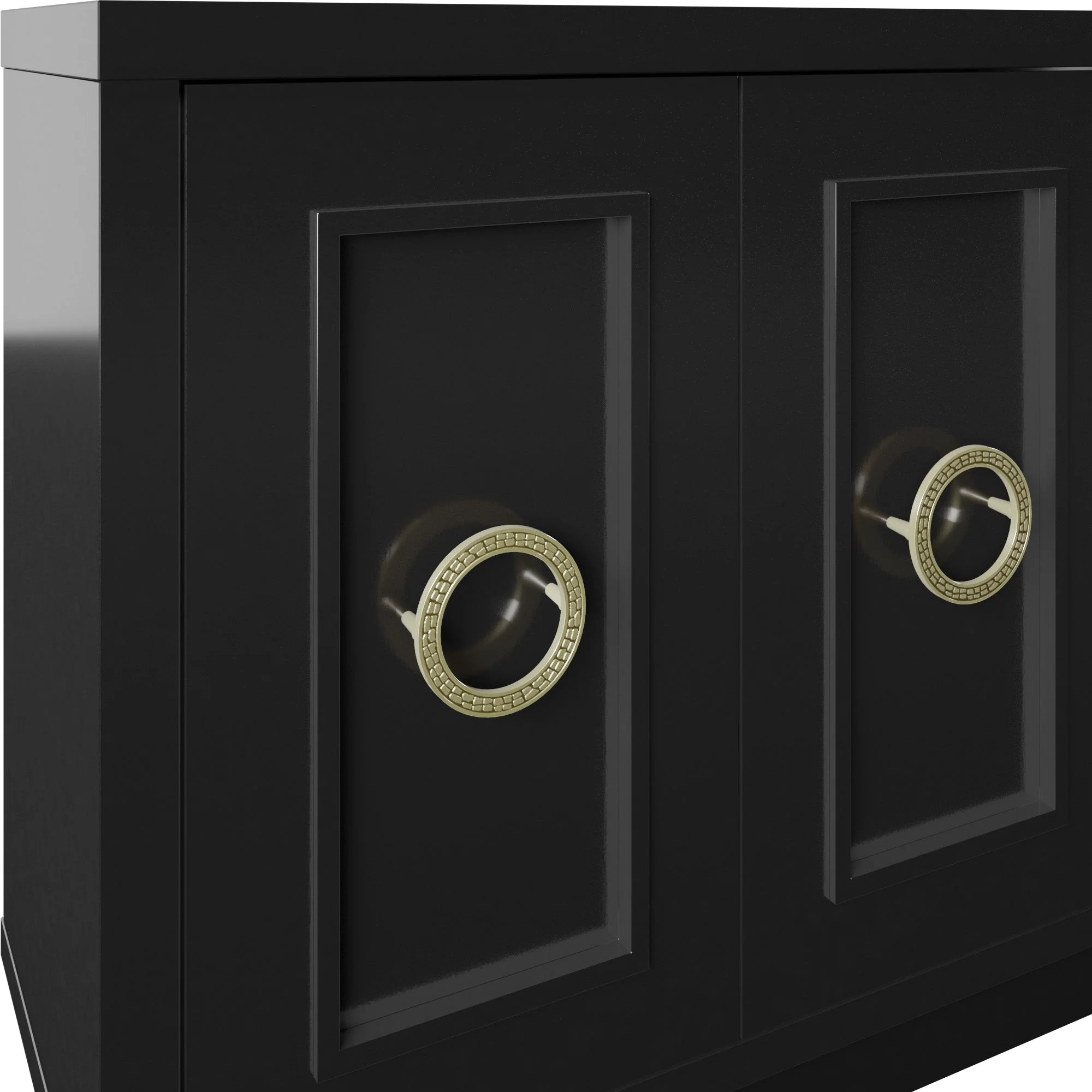 Stylish Dining Storage Double?Door Buffet Sideboard