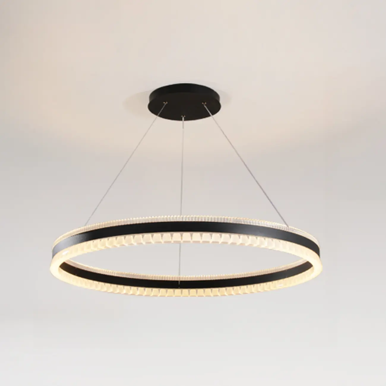 Stylish Modern Circle Tiered Ring LED Chandelier