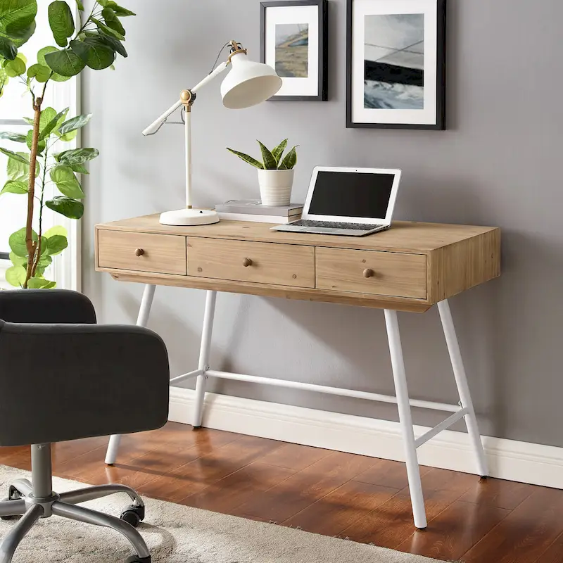 Trail 3-Drawer Desk