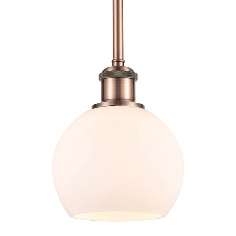 Innovations Lighting 516-1S-8-6 Athens Pendant Athens 6  Wide Mini