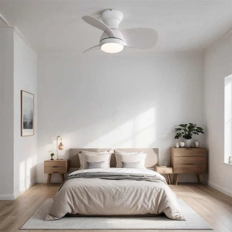 23  Dimmable Led Ceiling Fan with Remote Control,Reversible DC Motor - N/A