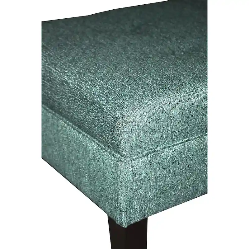 Kaya Button Tufted Upholstered Long Bench