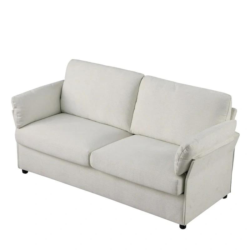 Modern Chenille Loveseat Sofa Couch