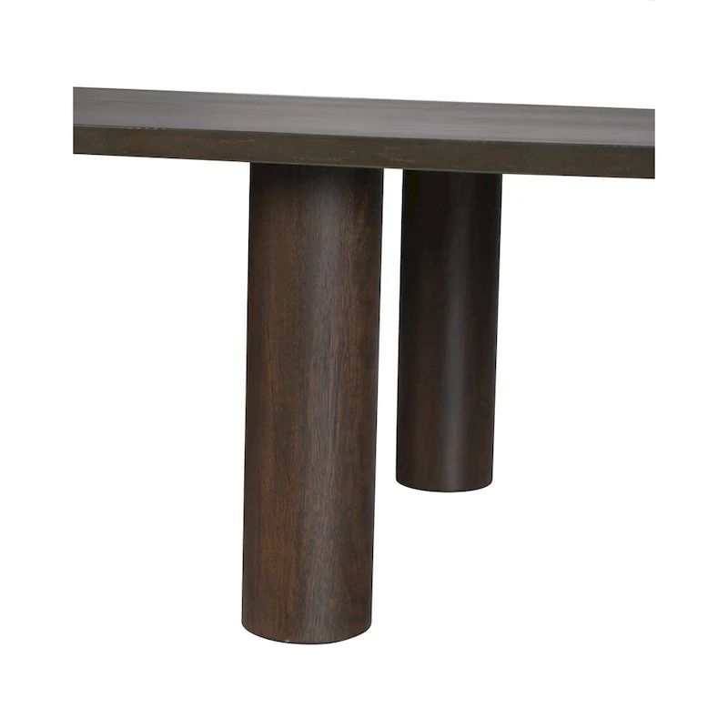 Kali Oval Mango Wood Coffee Table by East at Main