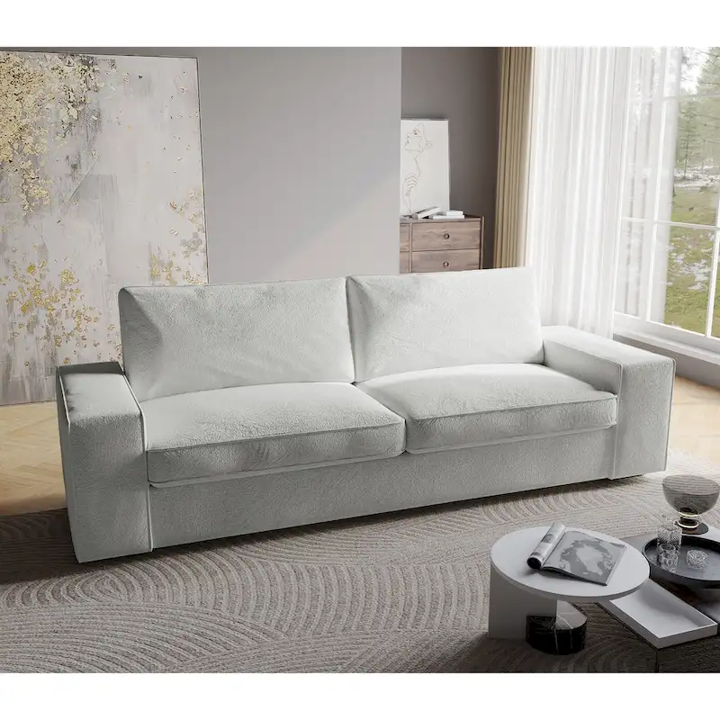 80 Modern Loveseat Couch 3 Seater Sofa