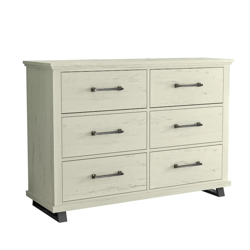 Spacious and Stylish 52 Extra-Wide 6-Drawer Dresser
