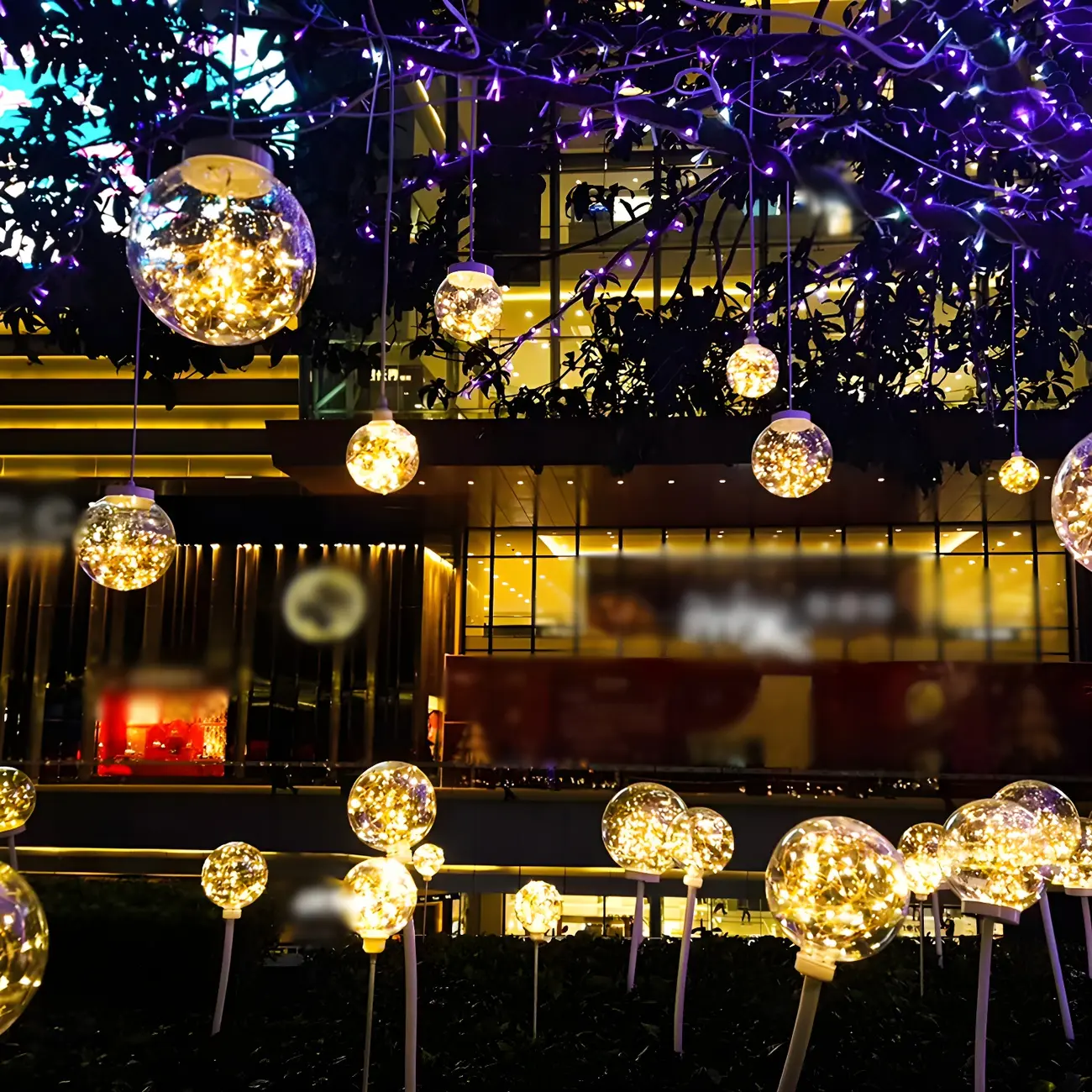 Modern Solar Globe Brightness Landscape Lighting