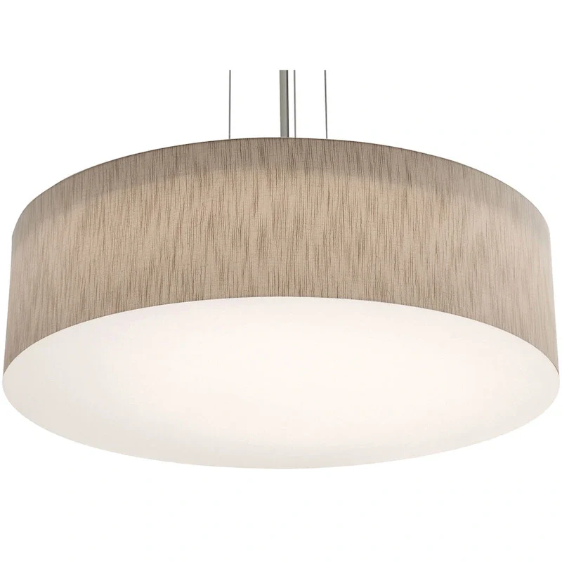 AFX Anton 30  Medium Base Pendant - Satin Nickel Finish