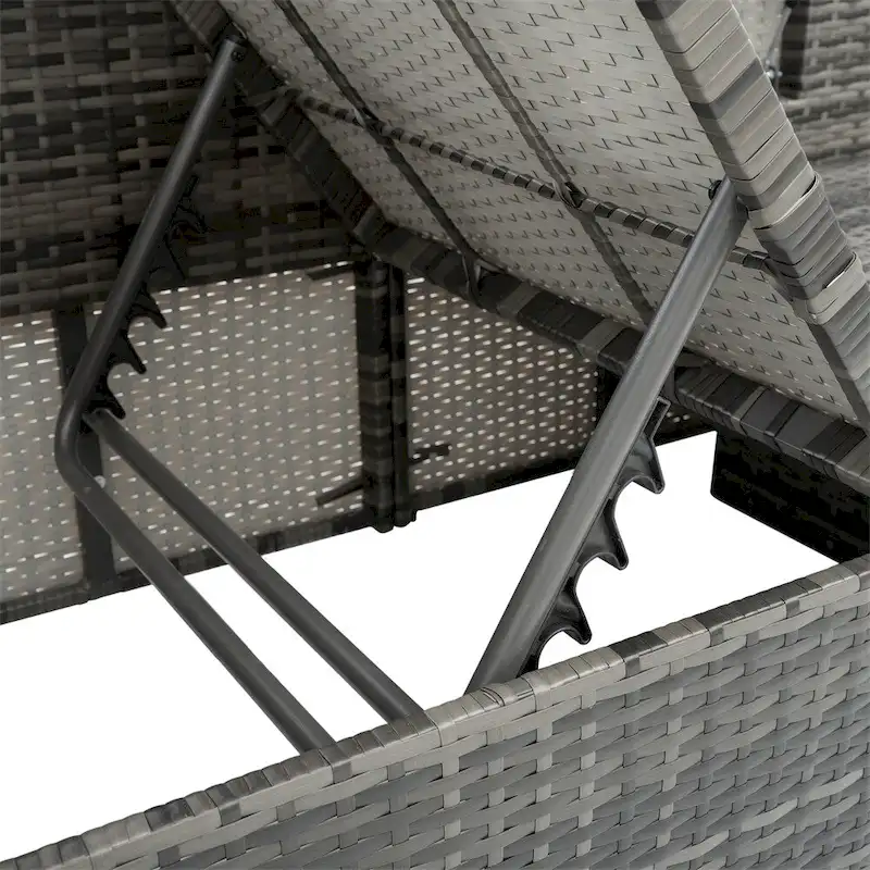 5 Set Wicker Furniture,Patio Furniture,Seasonal PE Wicker Furniture